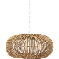 HÄNGELEUCHTE 7561-CT18  ZURI - Naturfarben, Natur, Naturmaterialien (61/31/61cm) - PR Home