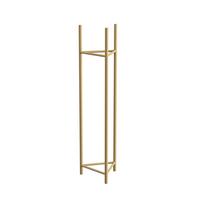 Blumenständer Aluminnium Gold- Farben Bxhxt: 23x90x23 Cm - Goldfarben, Basics, Metall (23/90/23cm)