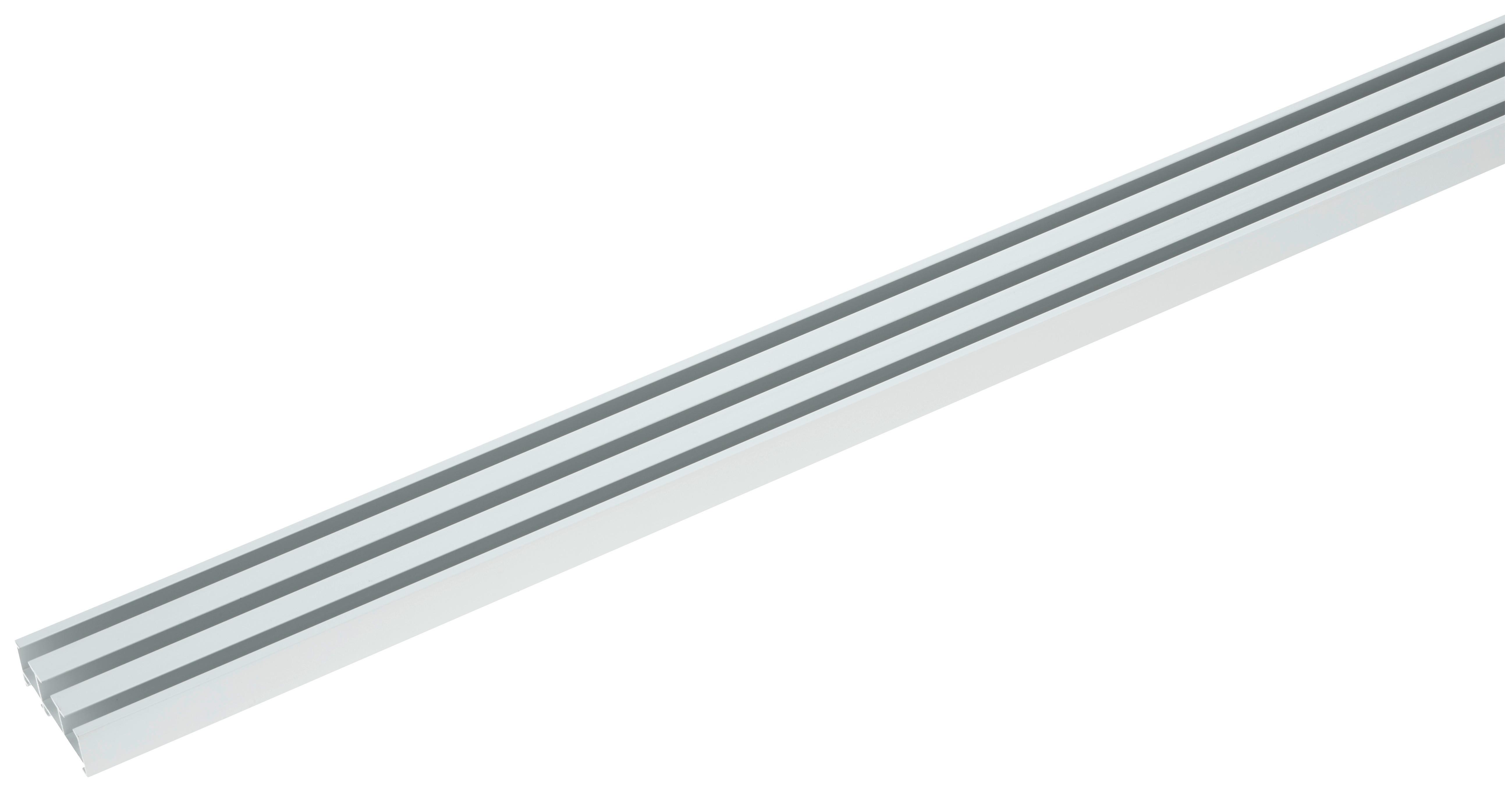 Záclonové Koľajničky Style, 210cm - farby hliníka, kov (210cm) - Premium Living