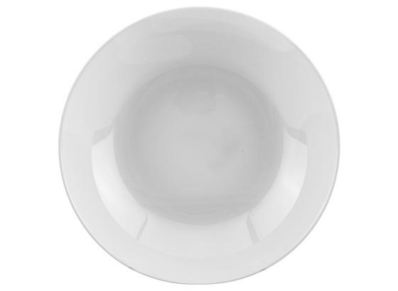 Suppenteller Olivia *ph* - Weiß, KONVENTIONELL, Glas (20cm)