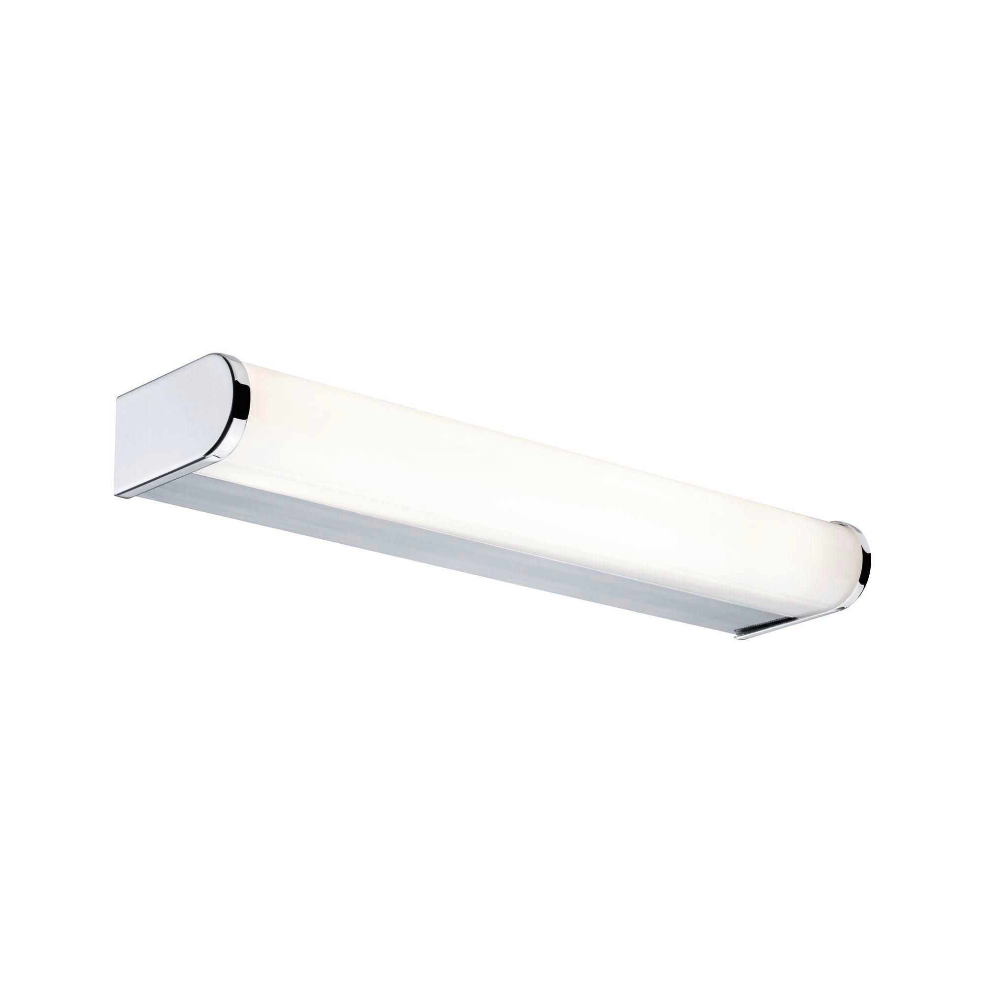 Bad-Wandleuchte Arneb 70879 IP44 in warmweiß - Chromfarben, Design, Kunststoff/Metall (32,6/7,8/4cm) - Paulmann