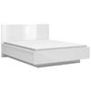 Bett Forn - Weiß Hochglanz, MODERN, Holzwerkstoff (160/200cm) - MID.YOU