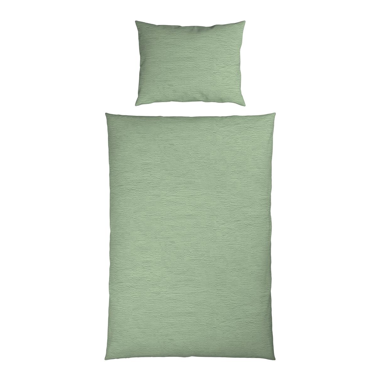 Bettwäsche Ariana - Grün, MODERN, Textil - Luca Bessoni