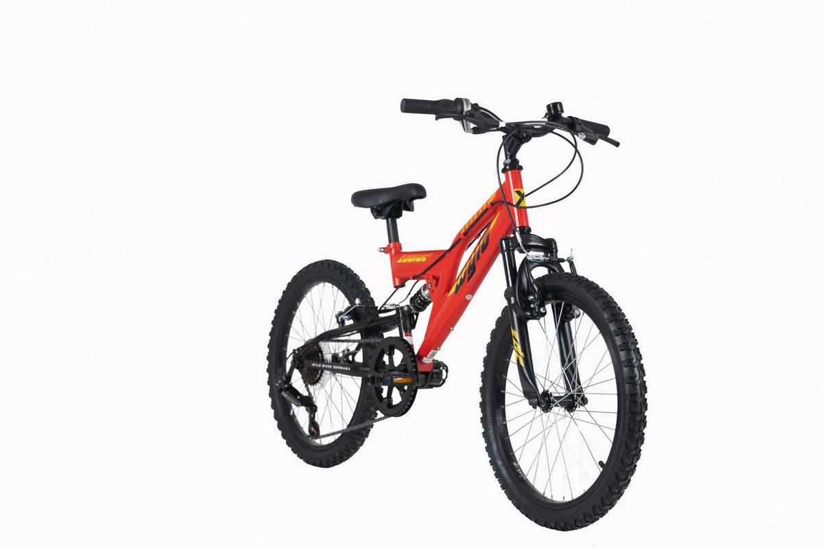 WYLD MTB Fully 20'' rot - Hellrot, LIFESTYLE, Metall (25/140cm)