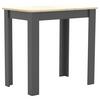 Esstisch Esal Honigeiche B: 50 Cm - Honigeiche, MODERN, Holzwerkstoff (80/76/50cm) - MID.YOU