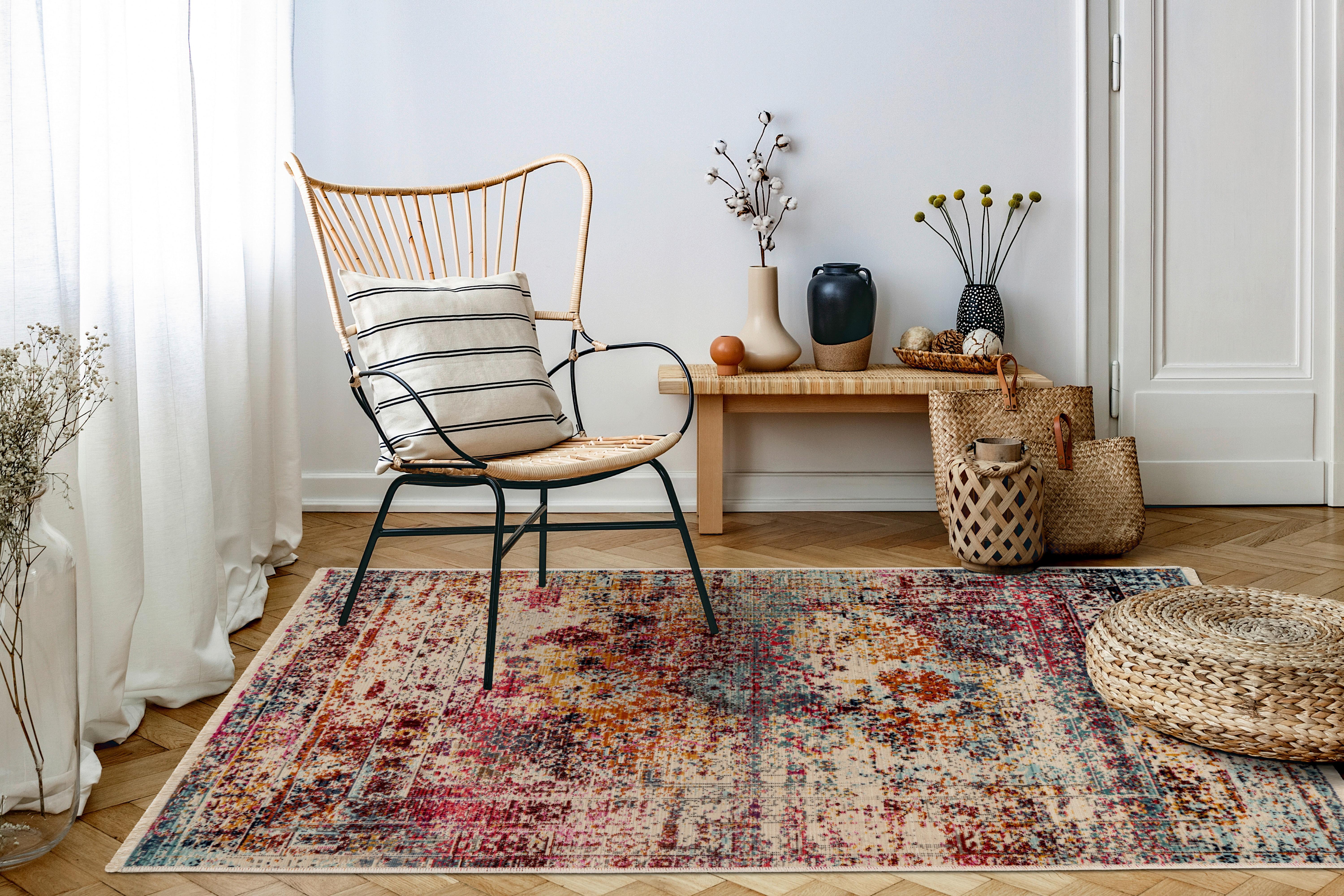 Orientteppich Charu 500 - Beige, KONVENTIONELL, Textil (160/230cm)