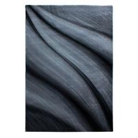 Flachwebteppich Miami - Schwarz, Design, Textil (140/200cm) - Novel