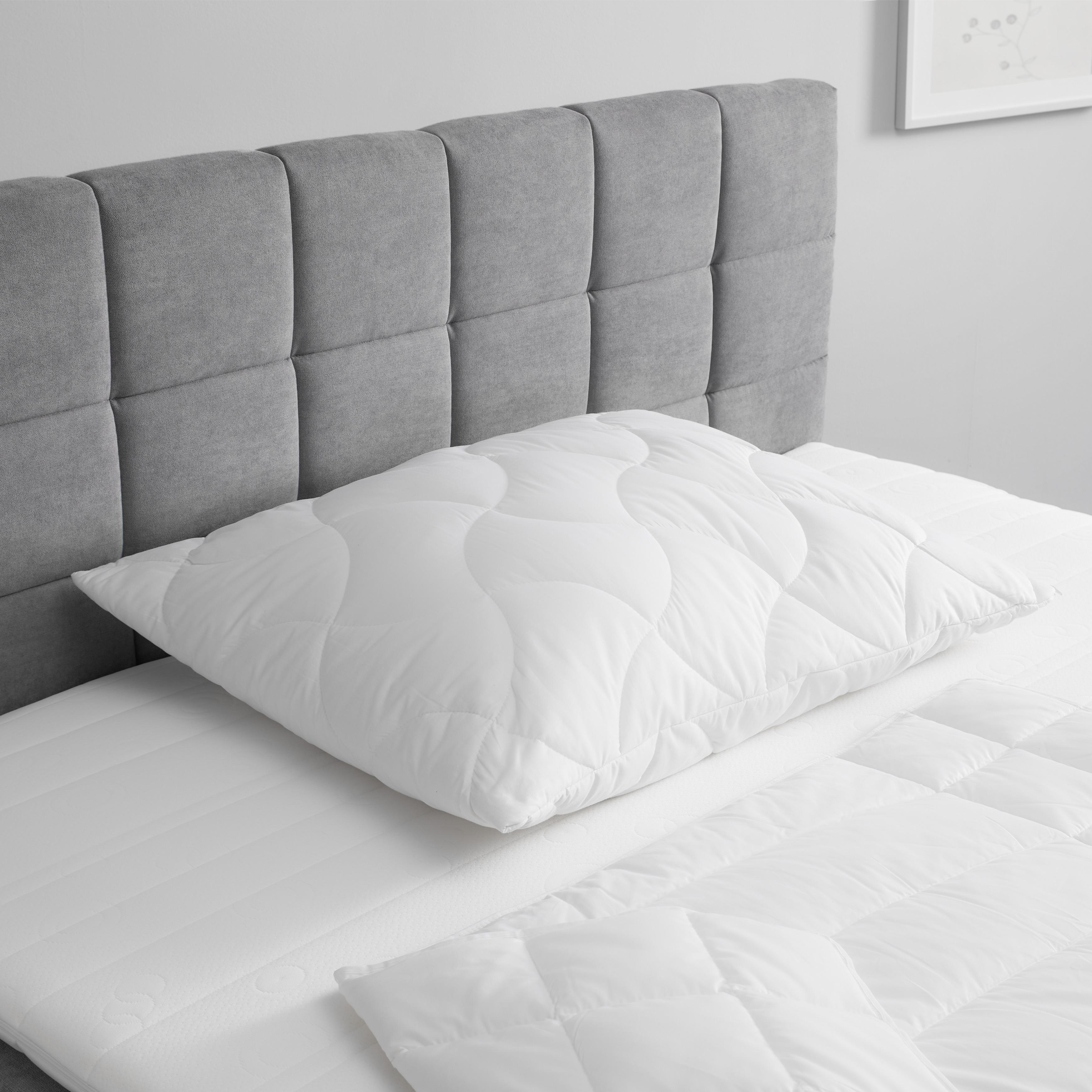 Kopfkissen Klima Active Plus 90x70 cm Mischfüllung - Weiß, KONVENTIONELL, Textil (70/90cm) - FAN
