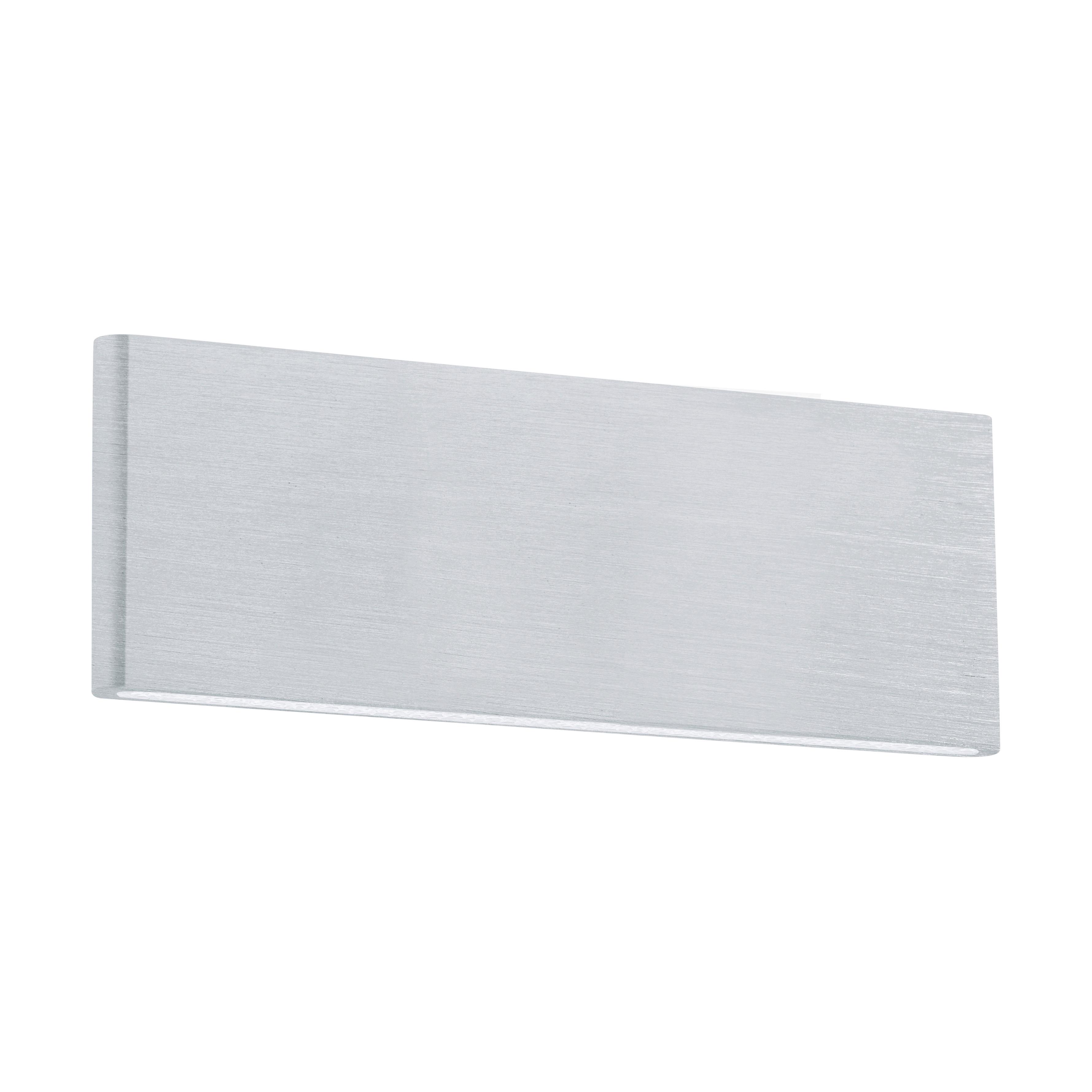 LED-Wandleuchte 39268 *  Climene - Alufarben, KONVENTIONELL, Kunststoff/Metall (8/25,5/4,5cm) - Eglo