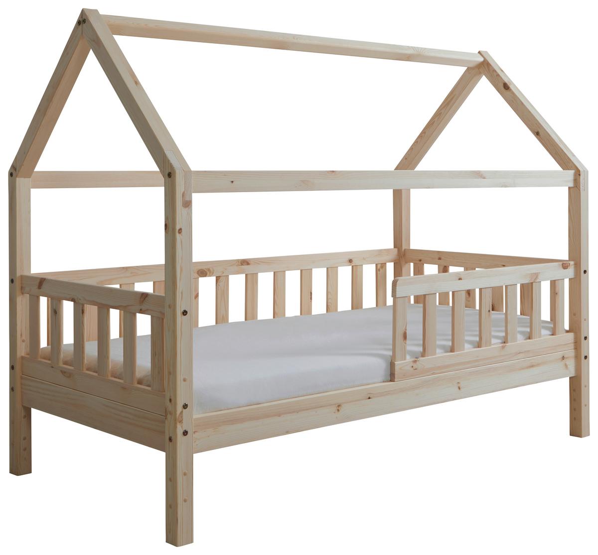 Hausbett Kay - Naturfarben, MODERN, Holz (80/160cm) - MID.YOU