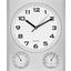 Analoge Wanduhr Quarz - Schwarz/Braun, KONVENTIONELL, Kunststoff/Metall (30/34/5cm)