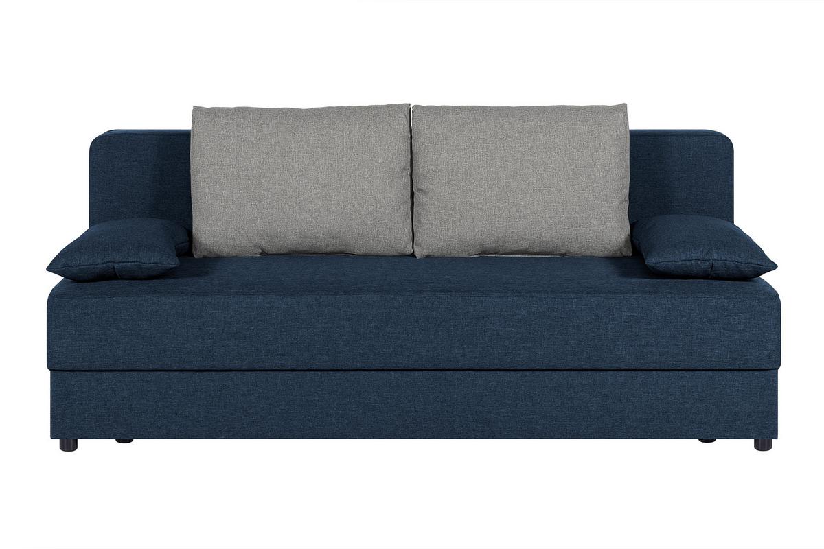 Schlafsofa Nele Graphitfarben B: 193 cm - Graphitfarben, Design, Holzwerkstoff/Textil (193/82/80cm) - P & B