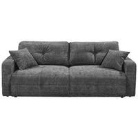 Schlafsofa Bullet Anthrazit B: 235 cm - Anthrazit/Schwarz, KONVENTIONELL, Textil (235/88/120cm) - MID.YOU