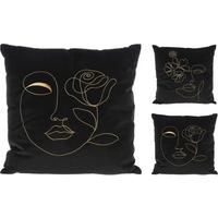 Díszpárna Kb. 45/45cm - Basics, textil (45/45/6cm)