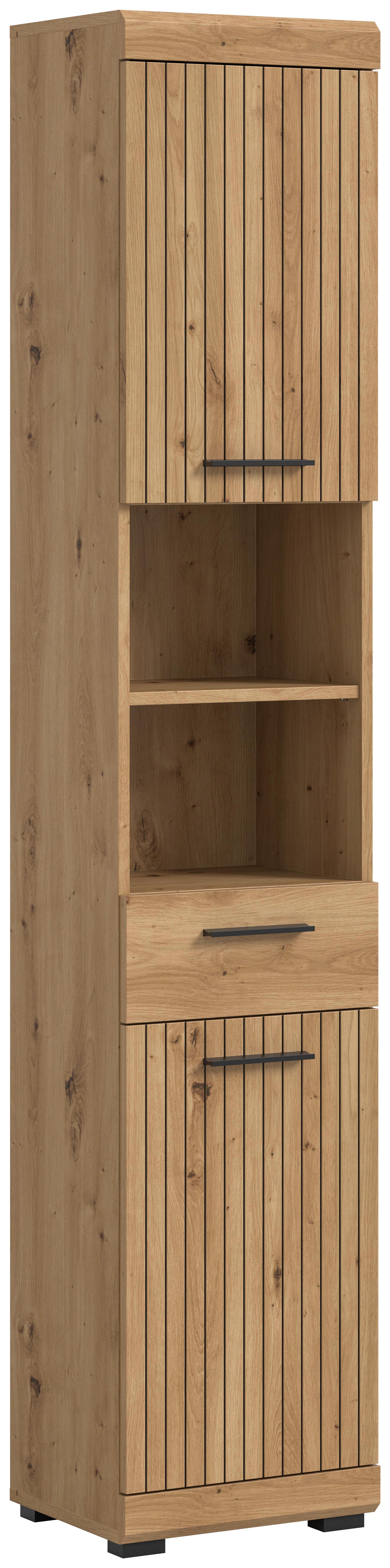 Hochschrank Scout Eiche Artisan Dekor B: 37cm