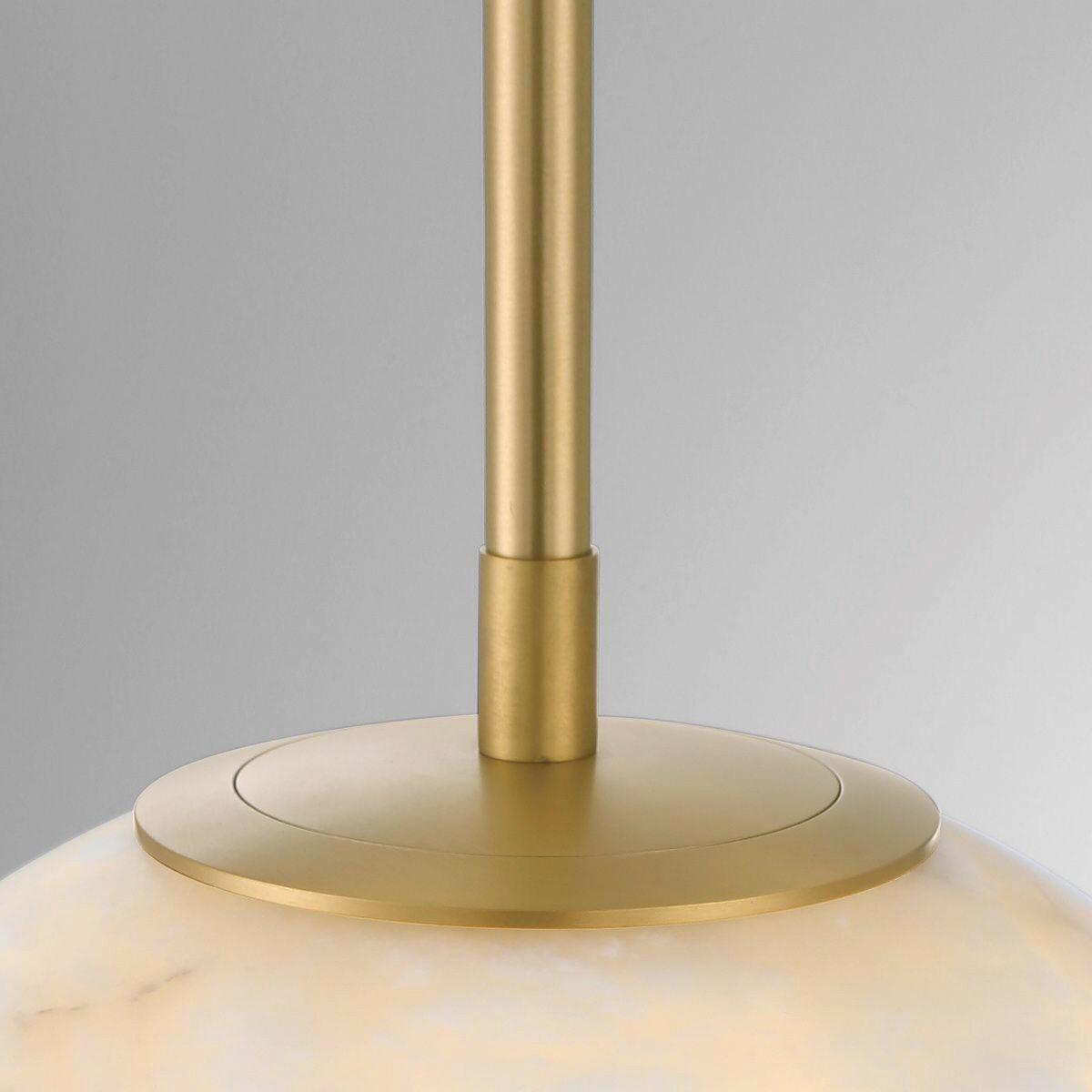 Led Függeszték Qn-Kepler-1p-M-Bg - aranyszínű, Konventionell, üveg/fém (30,4/58cm) - Elstead Lighting