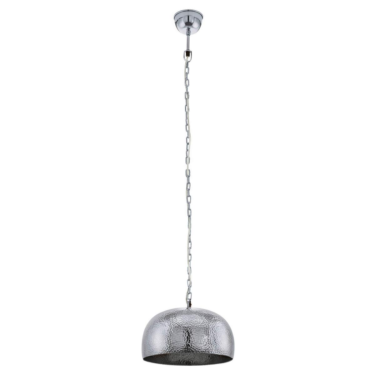 Hängeleuchte 49182_dumphry - Chromfarben, Design, Metall (34/110cm) - Eglo