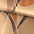 Satin Bettwäsche 140x200 cm Nora Beige/Terracotta Streifen - Beige/Terracotta, ROMANTIK / LANDHAUS, Textil (140/200cm) - James Wood