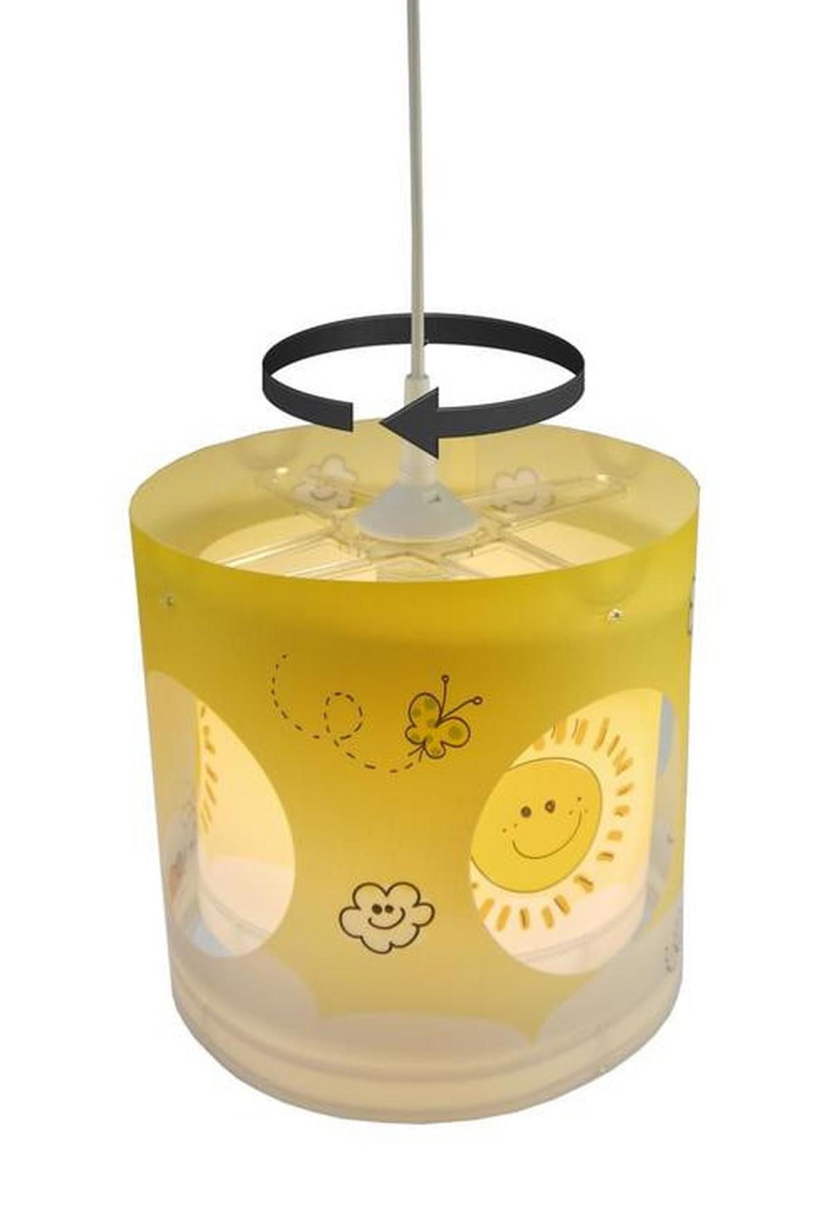 Kinderhängeleuchte 120 Sunny - Multicolor, LIFESTYLE, Kunststoff (25/27cm) - Niermann