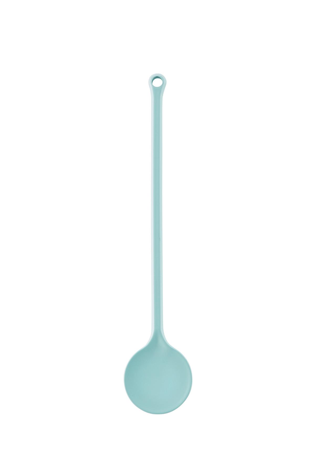 Keverőkanál Peter - mentazöld, Konventionell, műanyag (30cm)