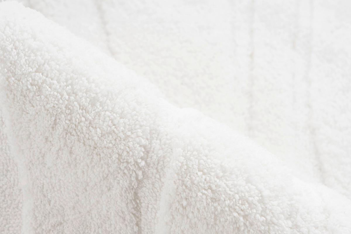 Badematte Ocean Touch Weiß - Basics (50/90cm) - Kayoom