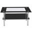 Couchtisch Glas mit Ablagefach Star, Schwarz - Schwarz, MODERN, Glas/Metall (90/45/55cm) Couchtisch Glas mit Ablagefach Star, Schwarz - Schwarz, MODERN, Glas/Metall (90/45/55cm)