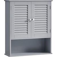 Hängeschrank Wall Cabinet - Grau, MODERN, Holzwerkstoff (60/70/20cm) - MID.YOU
