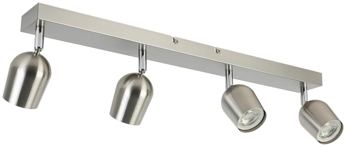 BODOVÉ SVÍTIDLO ERNESTINE - barvy chromu/barvy niklu, Romantický / Rustikální, kov/plast (56/7,5/14cm) - Mömax