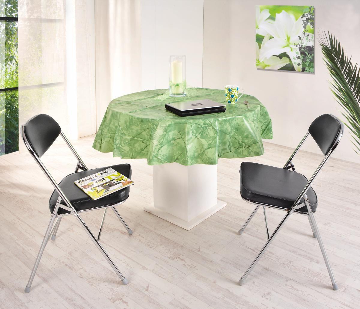 Terítő Brigitta - Sárga/Zöld, konvencionális, Műanyag (160cm) - Ombra