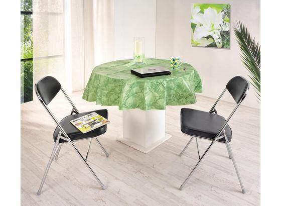 Tischdecke Brigitta - Blau/Gelb, KONVENTIONELL, Kunststoff (160cm) - Ombra Tischdecke Brigitta - Blau/Gelb, KONVENTIONELL, Kunststoff (160cm) - Ombra