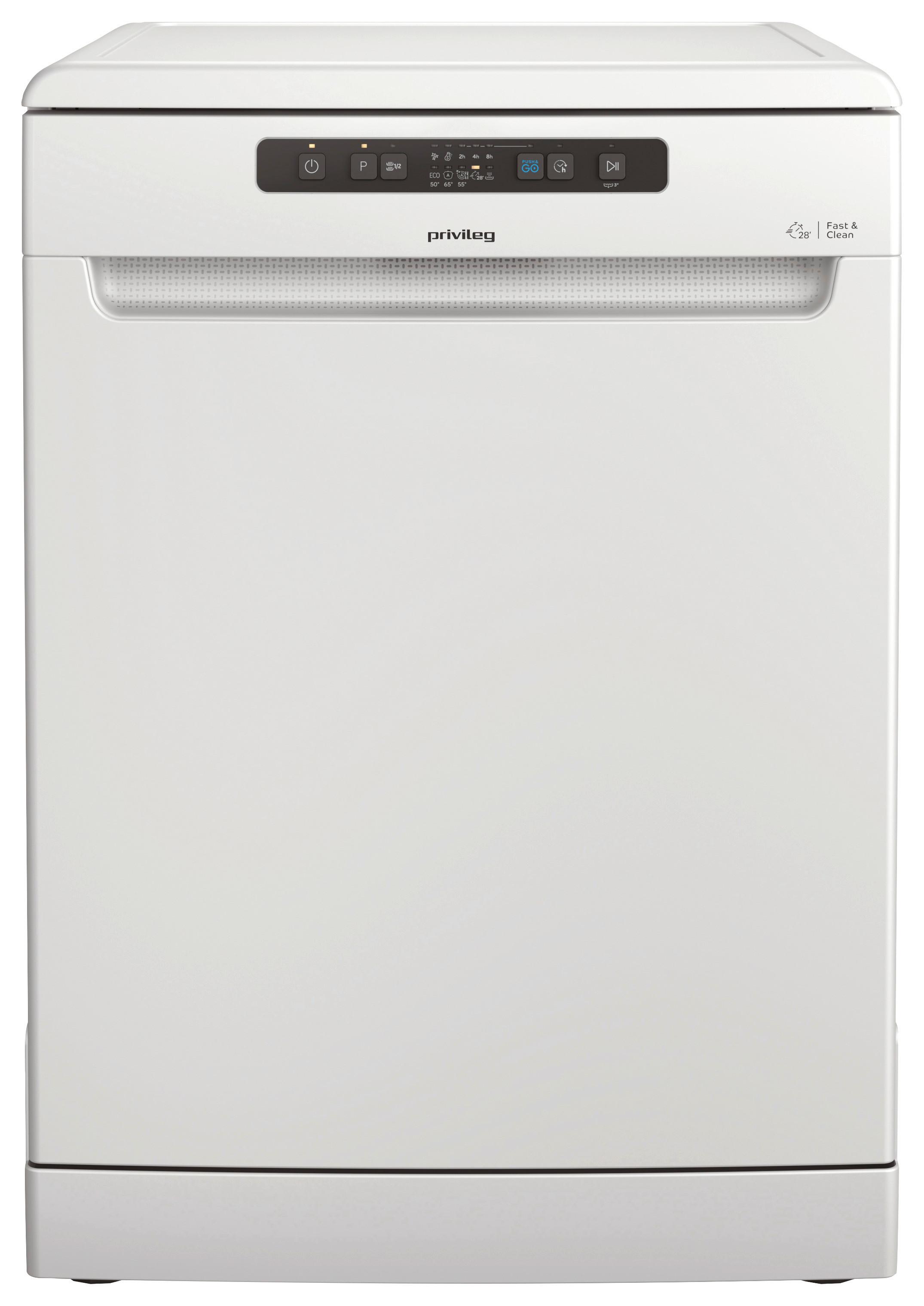 Geschirrspüler P2f Hd624 A - Weiß, Basics, Kunststoff/Metall (60/85/59cm) - Privileg