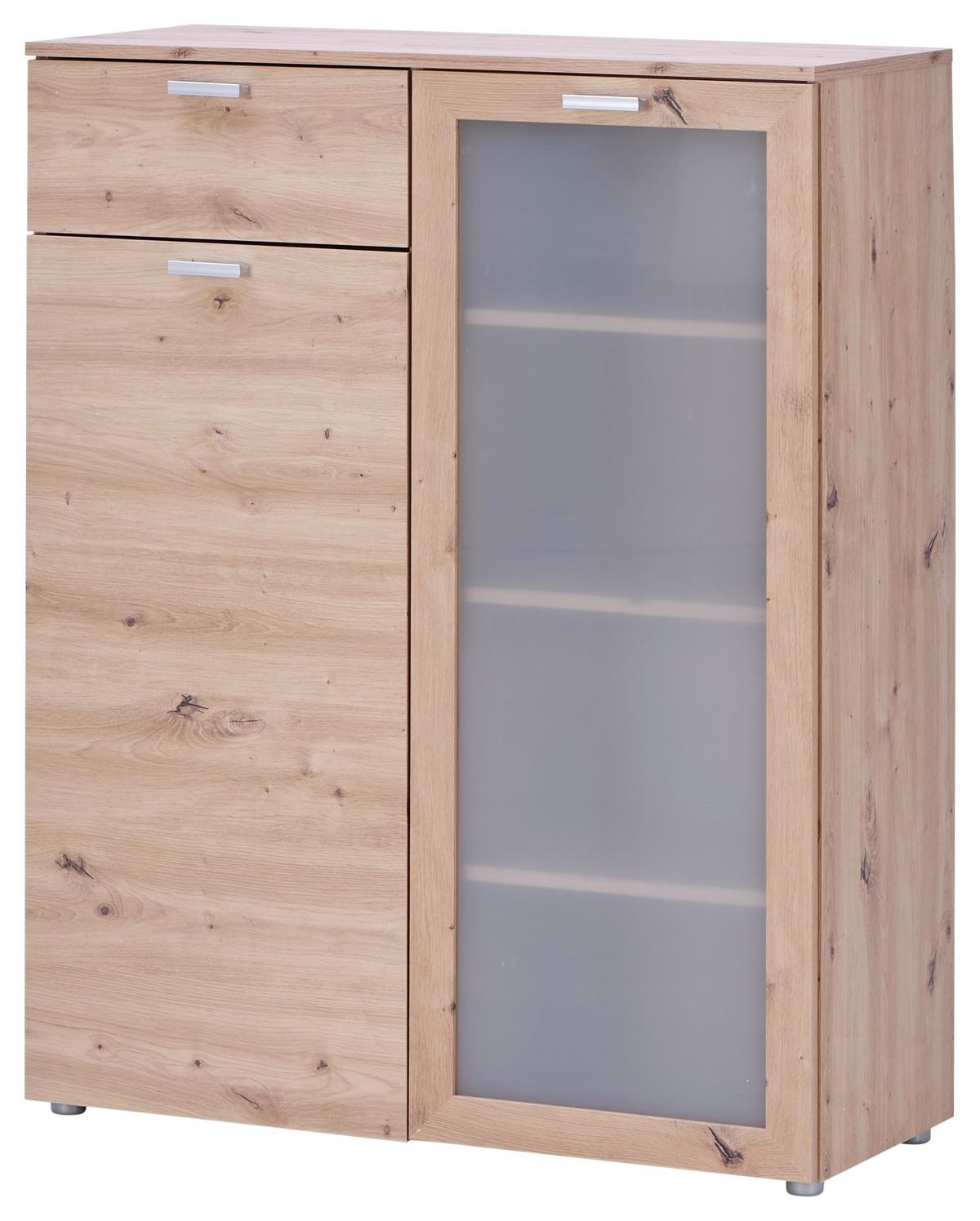 Kommode 90cm Xeno, Weiß Xeno "x2m G2 909" - MODERN, Holzwerkstoff (90/115/37cm)