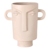 Obal na květináč Brosyo, Ø: 22cm - béžová, Moderní, keramika (22/15cm) - Modern Living