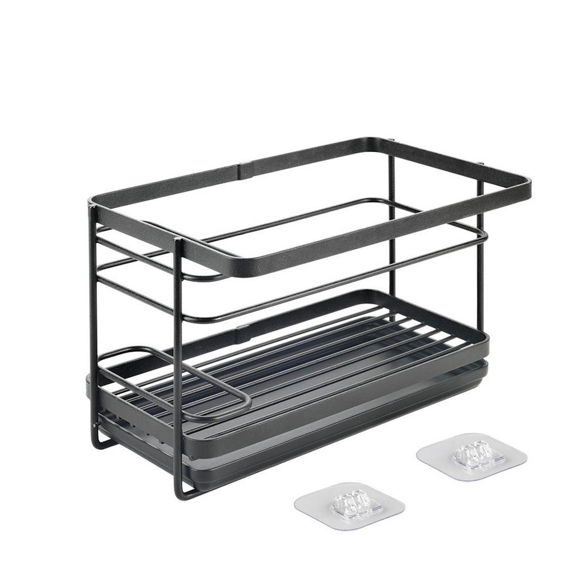 Spülorganizer Tokyo Lava - Schwarz, Basics, Metall (22/13/14cm)