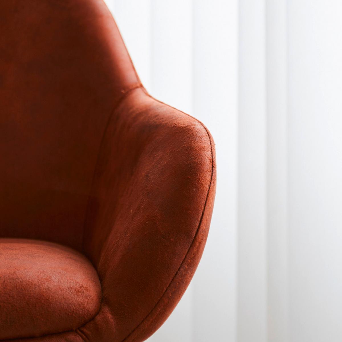 Barhocker-set Casper Cognac B: 55 Cm - Cognac/Schwarz, MODERN, Textil/Metall (55/109/57cm) - MID.YOU