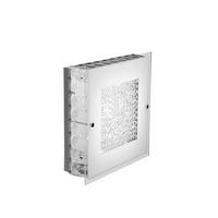 LED-Deckenleuchte Plafoniera Klar Chromfarben L: 30 cm - Klar/Chromfarben, Basics, Glas/Metall (30/30/20cm)