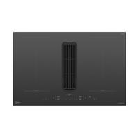 Kochfeld-Dunstabzug-Kombi Mih7480y225gkh1 - Schwarz, MODERN, Glas/Kunststoff (80/23,7/52cm) - Midea