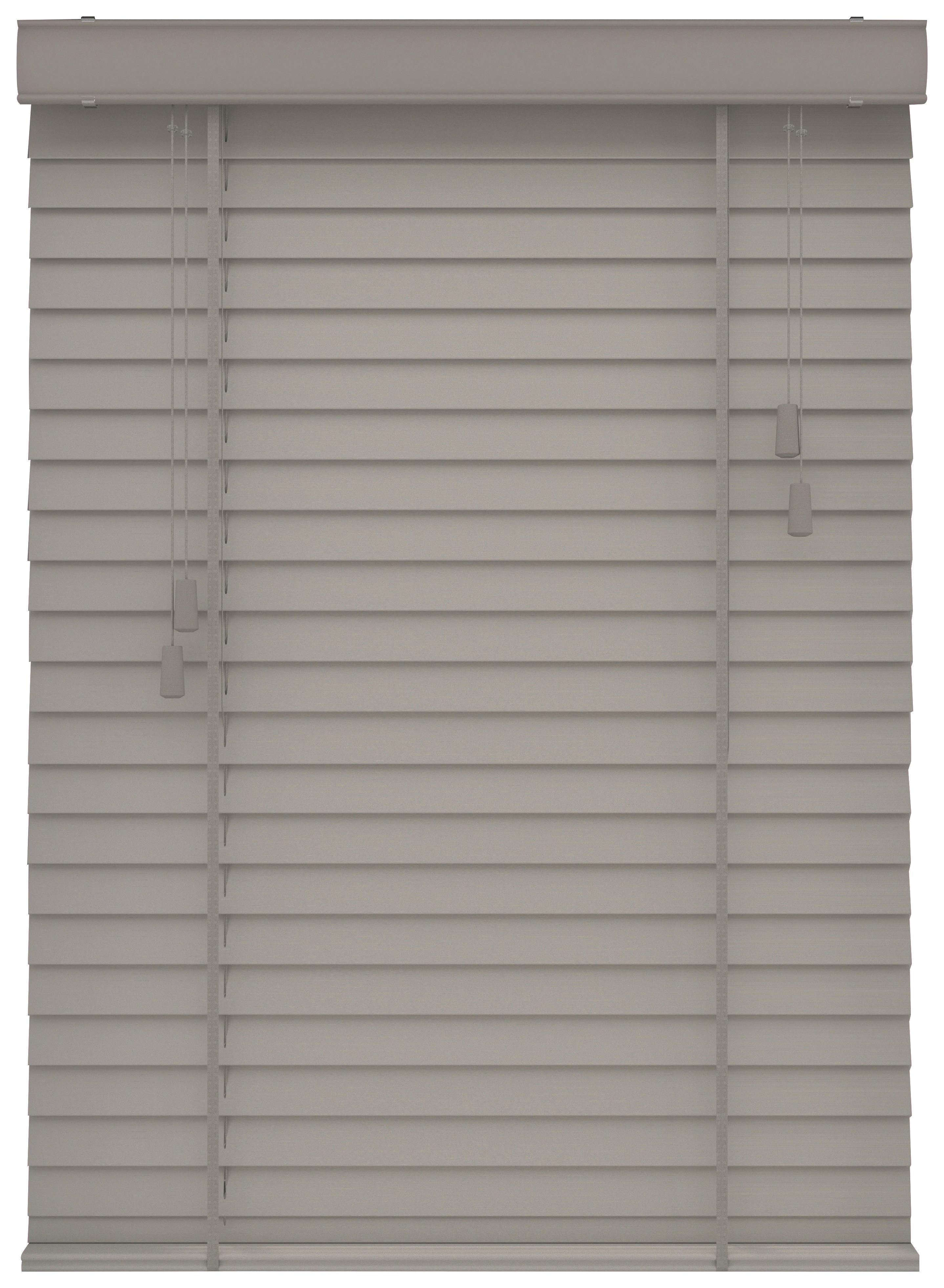 Jalousie Venetian 90x130 cm - Grau, Natur, Holz (90/130cm)