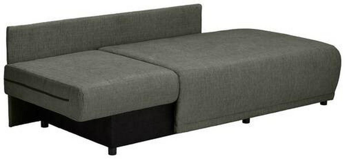 Chaiselongue Nello - Dunkelgrün/Schwarz, KONVENTIONELL, Textil (93/73/171cm) - MID.YOU