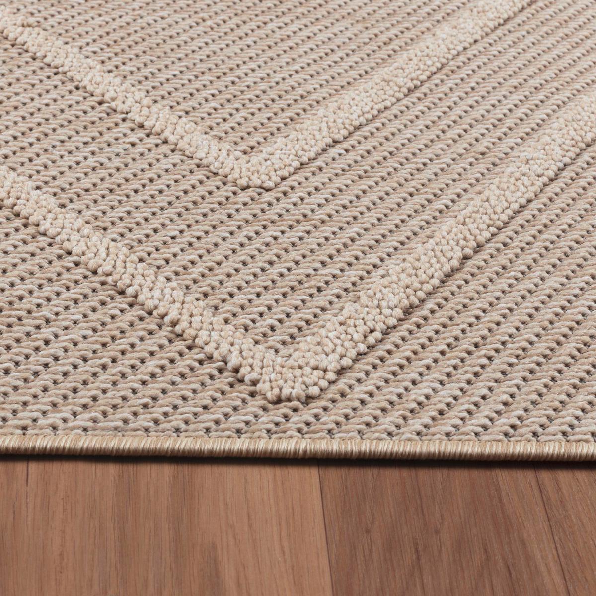 Läufer Patara - Beige, Design, Textil (80/250cm) - Novel