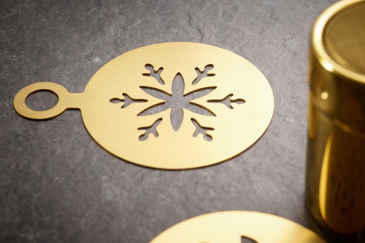 Kaffeeset Cosme - Goldfarben, Basics, Metall - Echtwerk