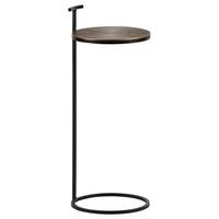 Beistelltisch Position Messingfarben B: 26 Cm - Messingfarben/Schwarz, Design, Metall (26/26/64cm) - Livetastic