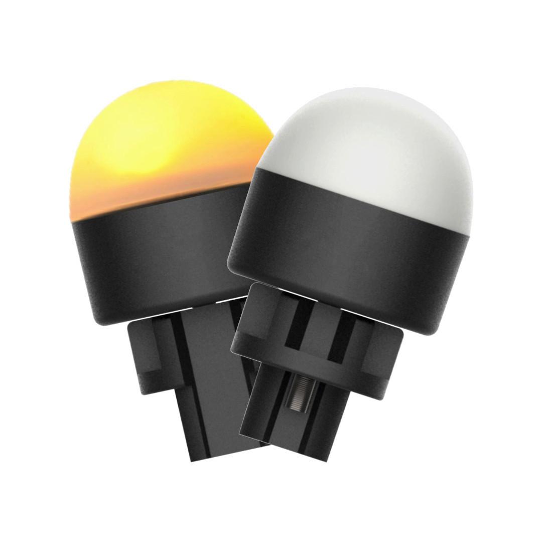 Blinker Nachrüstset, E-Scooter 2 Stück mit Batterie - Schwarz, Basics, Kunststoff (4cm)