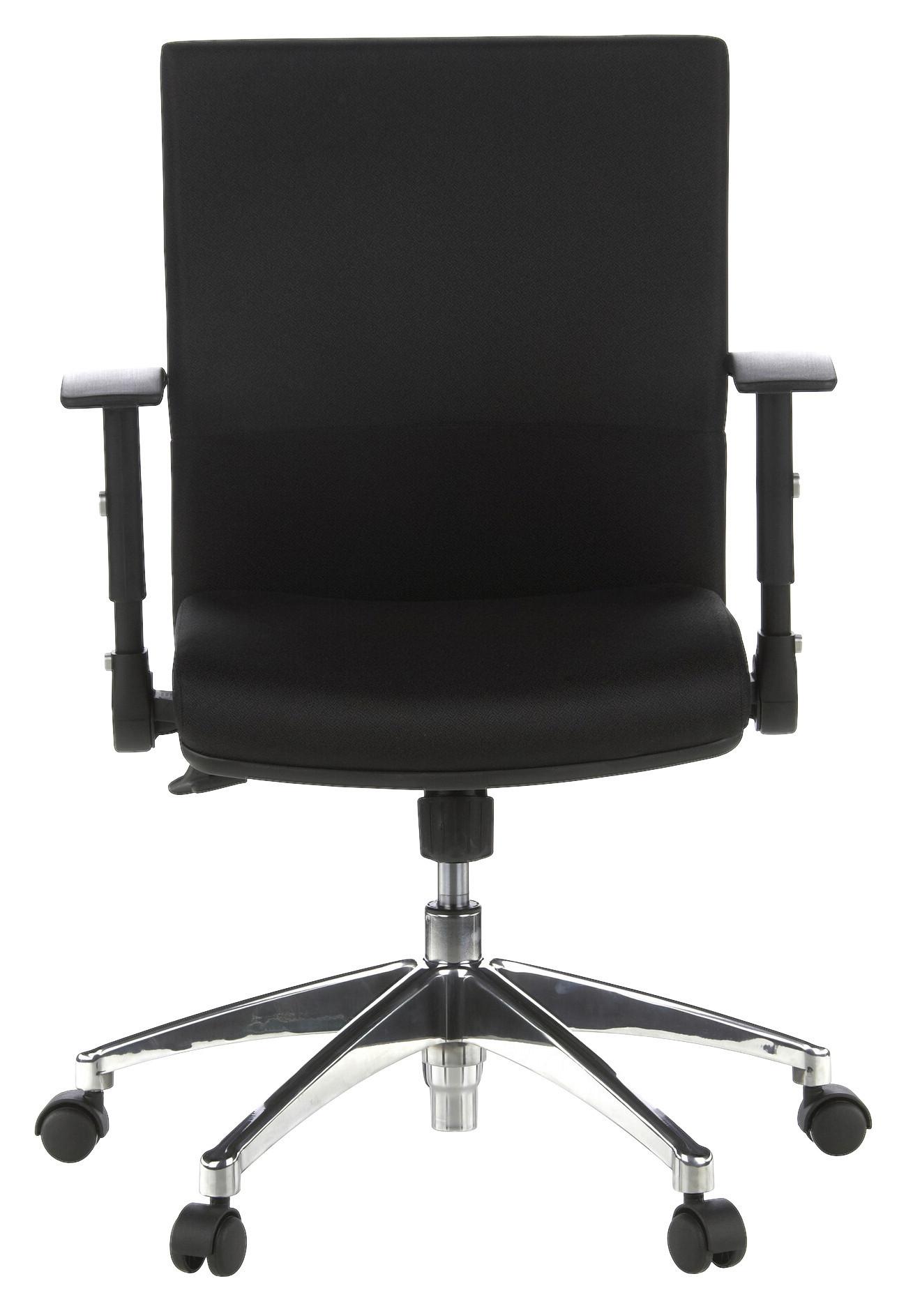 Drehstuhl Laguna Pro Schwarz - Schwarz, MODERN, Kunststoff/Textil (56/103/43cm) - MID.YOU