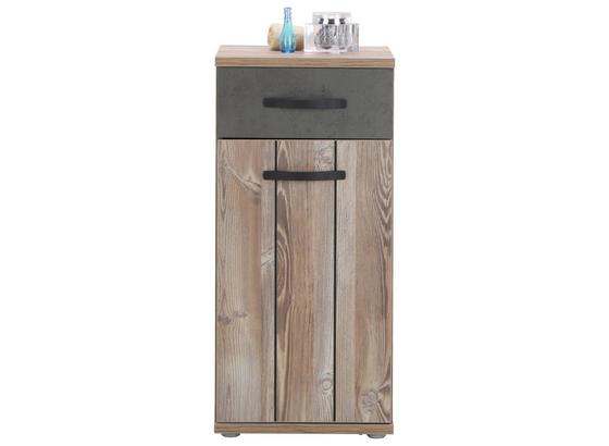 Spodná Skrinka Catherine - farby borovice/tmavosivá, Moderný, umelá hmota/kov (41/87/35cm) - Mömax modern living Spodná Skrinka Catherine - farby borovice/tmavosivá, Moderný, umelá hmota/kov (41/87/35cm) - Mömax modern living