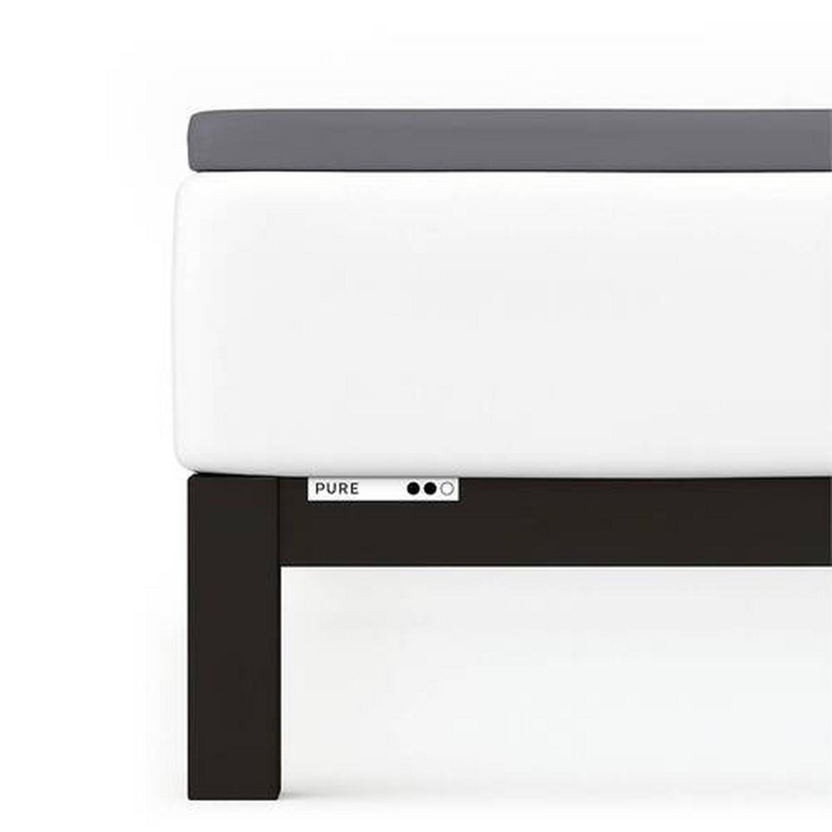 Boxspring-spannleintuch Pure Boxspring - Grau, Basics, Textil (140-160/200-220cm) - Schlafgut