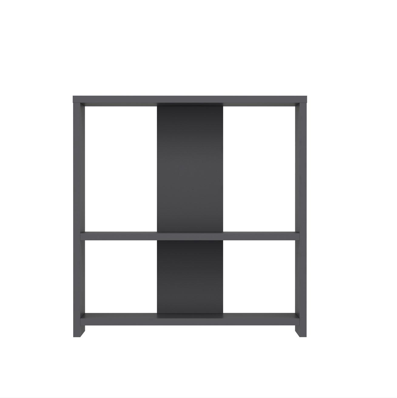 Regal Dosi Standregal - Anthrazit, Design, Holzwerkstoff (60/62/17,6cm) - Livetastic