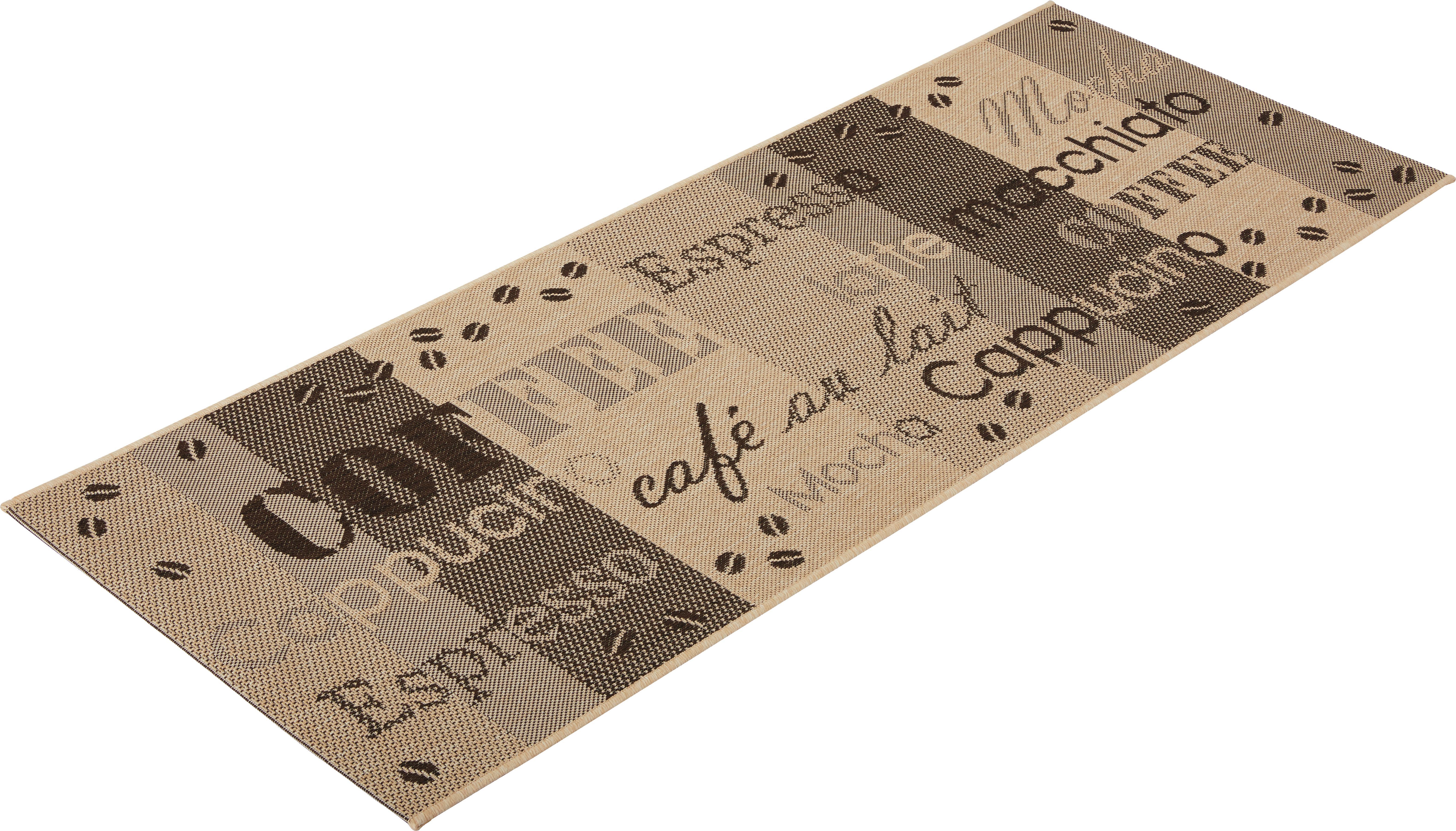 Läufer Coffee 80x200 cm - Beige/Braun, Basics, Textil (80/200cm) - Ombra