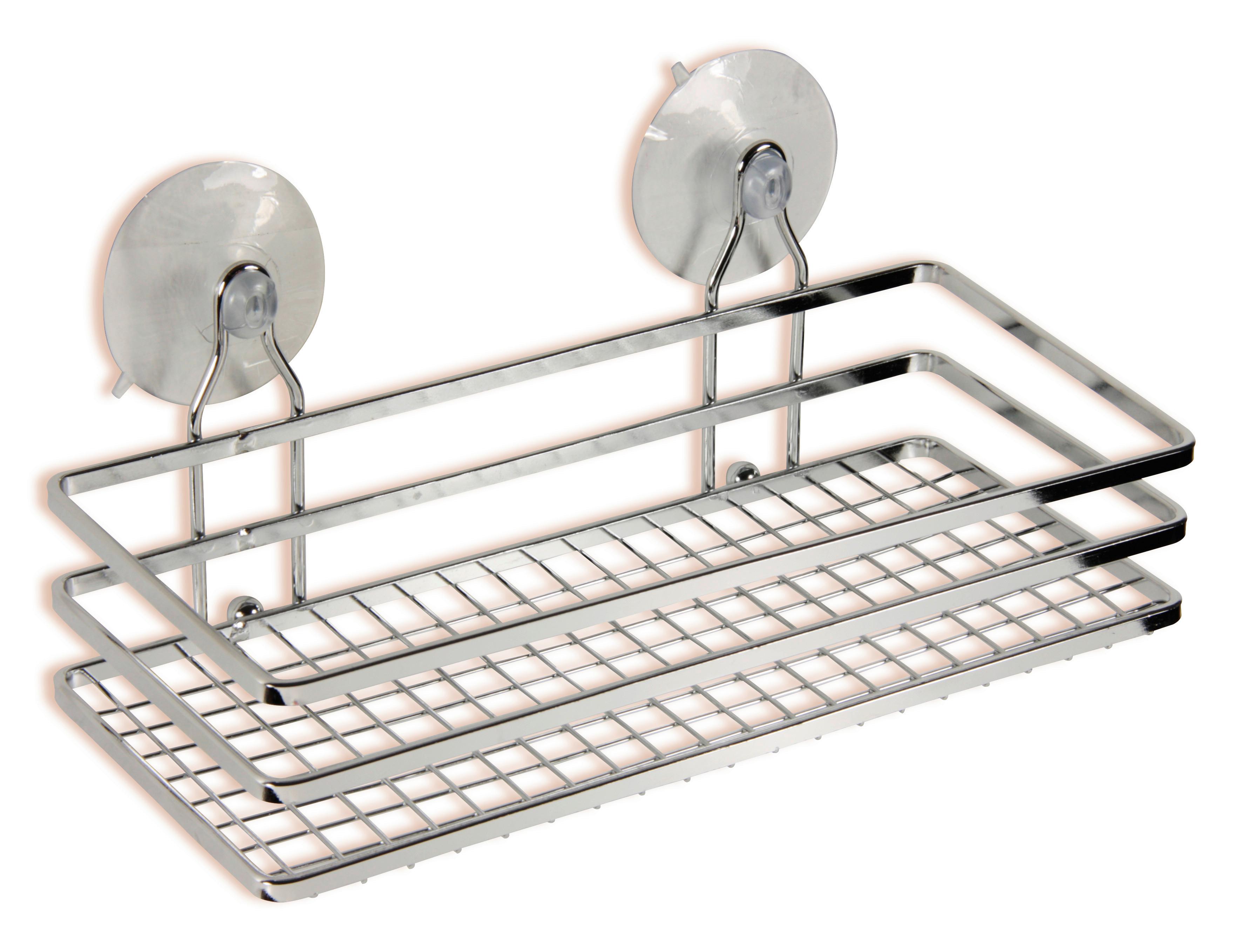 Duschregal 1 Ablage Rechteckig 25x10cm Milano