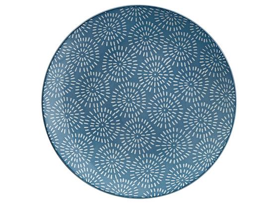 Dezertný Tanier Nina - modrá, keramika (20cm) - Mömax modern living Dezertný Tanier Nina - modrá, keramika (20cm) - Mömax modern living